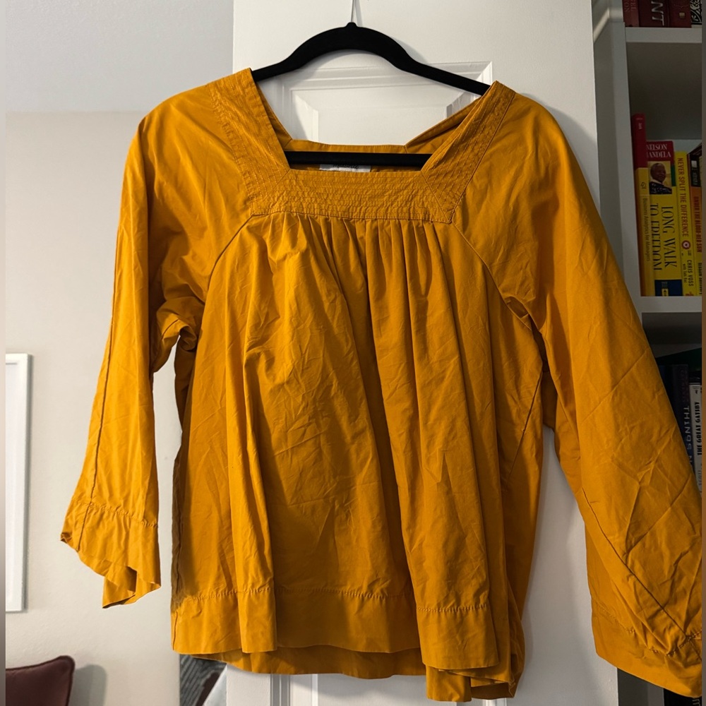 Madewell orange top